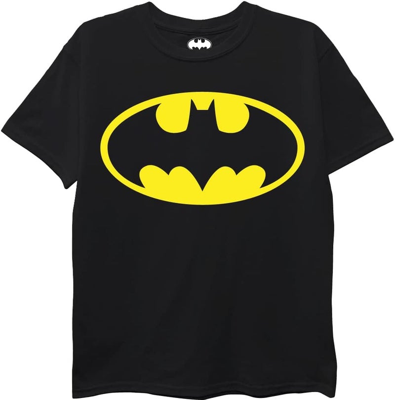 DC Comics Unisex-Child Batman, Superman, The Flash 3 Pack Logo T-Shirt Bundle Set - Image 2
